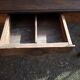 Farm table with a drawer