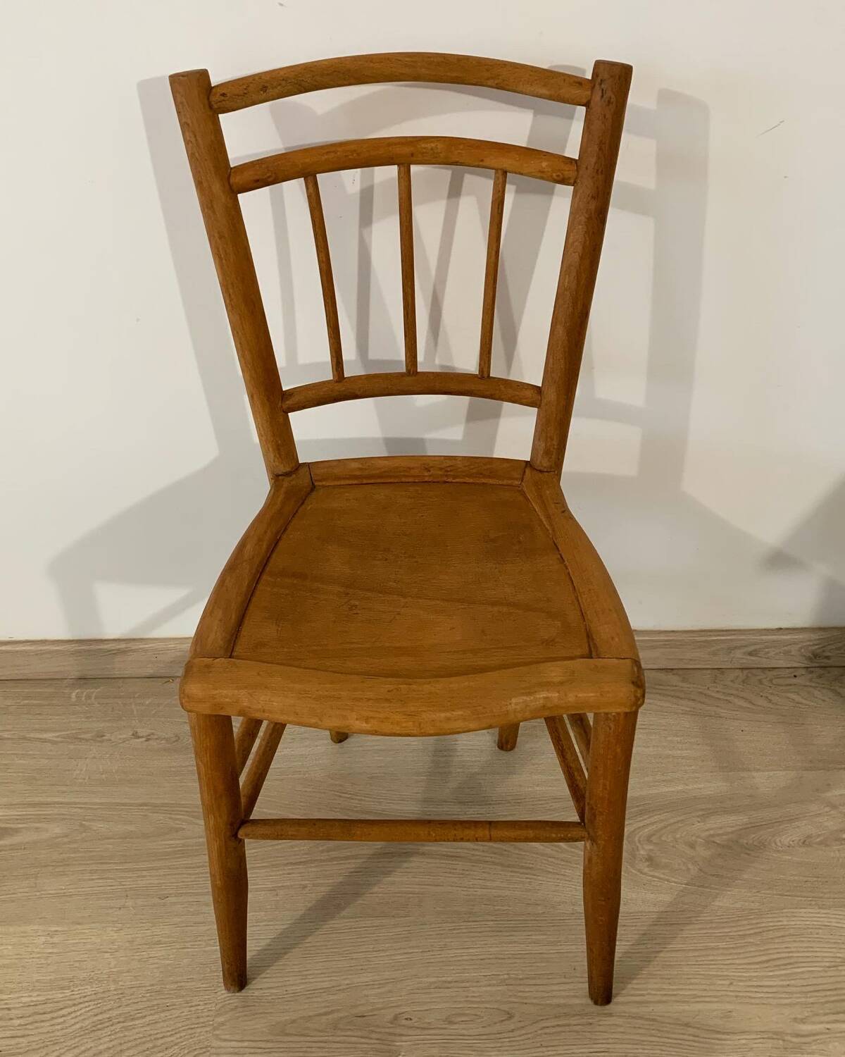 Old bistro chair completely restored.