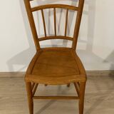 Old bistro chair completely restored.