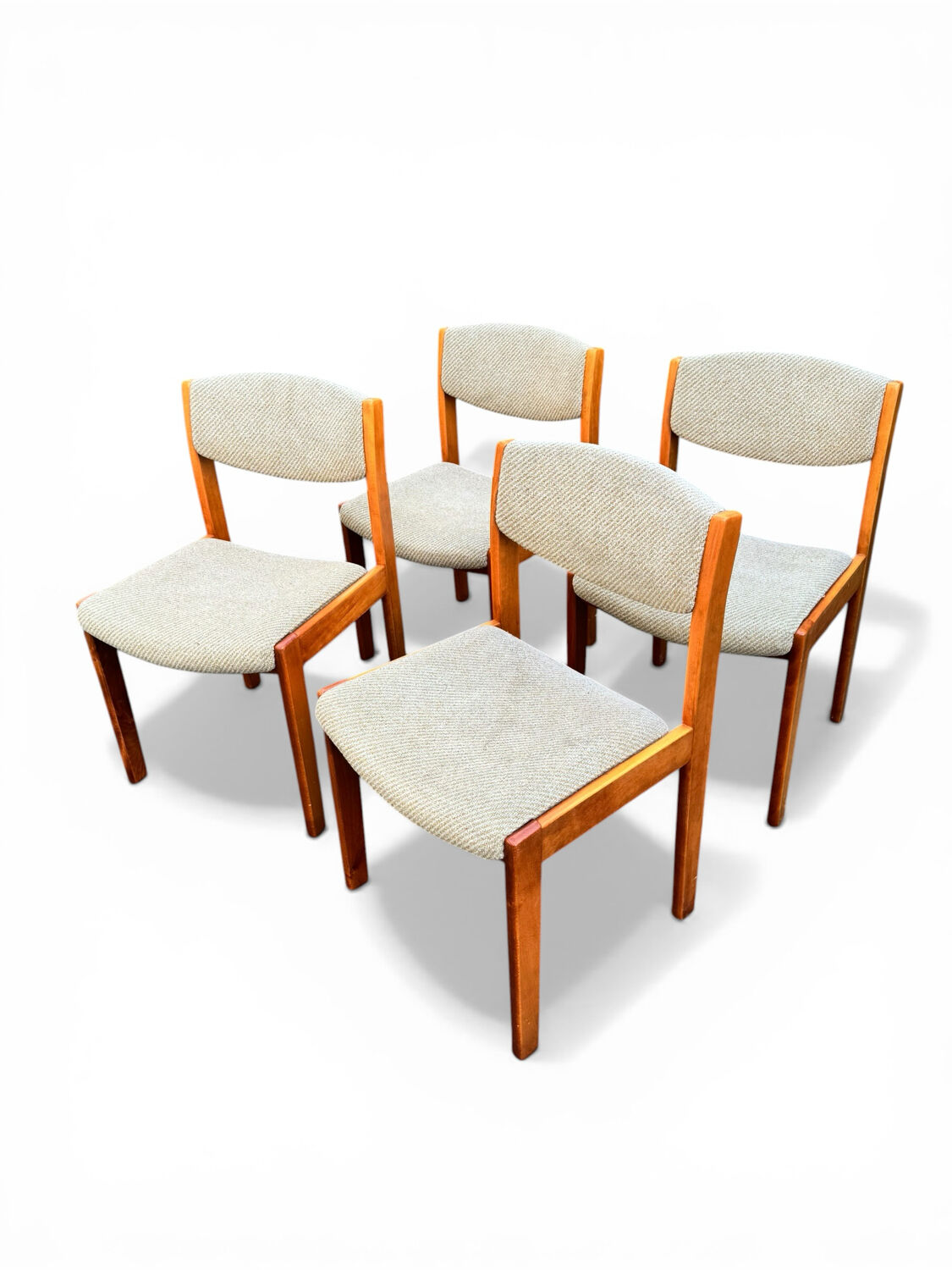 Set of 4 vintage Scandinavian style chairs – Baumann / Maison Regain