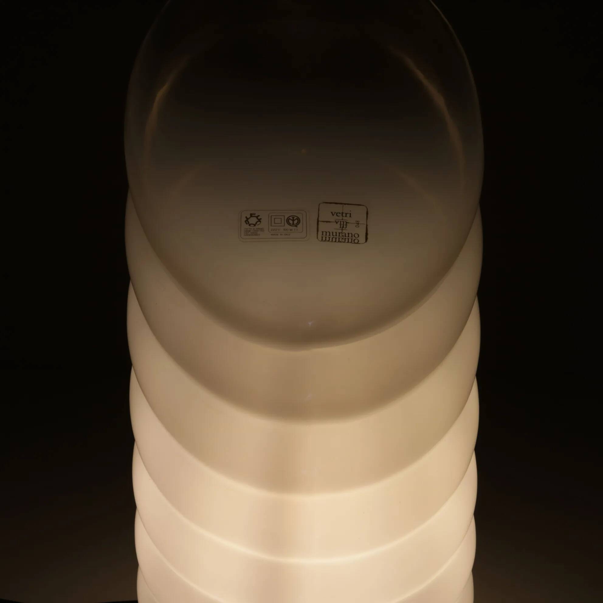 1980s “Coba” table lamp by R. Pamio & R. Toso for Leucos, Italy