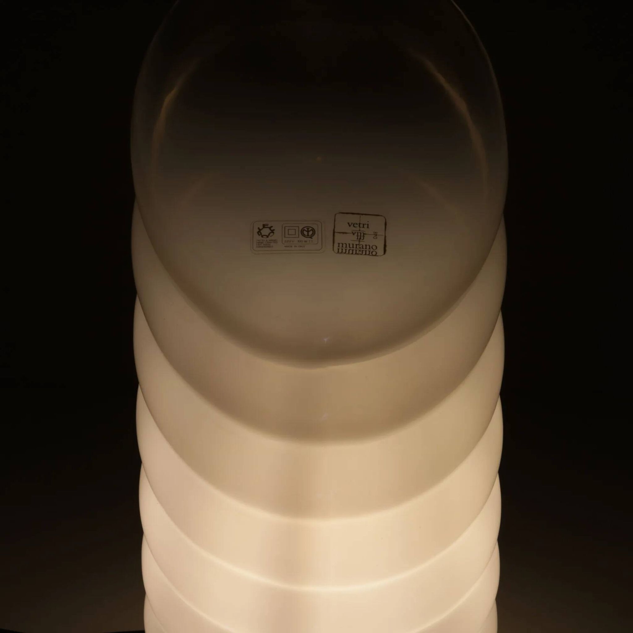 1980s “Coba” table lamp by R. Pamio & R. Toso for Leucos, Italy