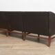 Scandinavian couch in leather and teak 1963