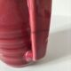 Old raspberry red pitcher from Onnaing, early 20th century.