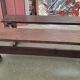 Paire de bancs de ferme l 140 cm