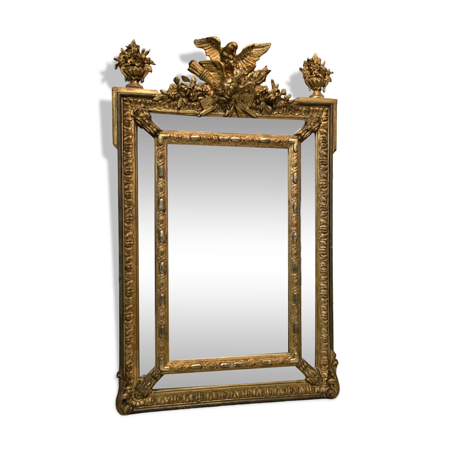 Mirror with parcloses, Napoléon III period