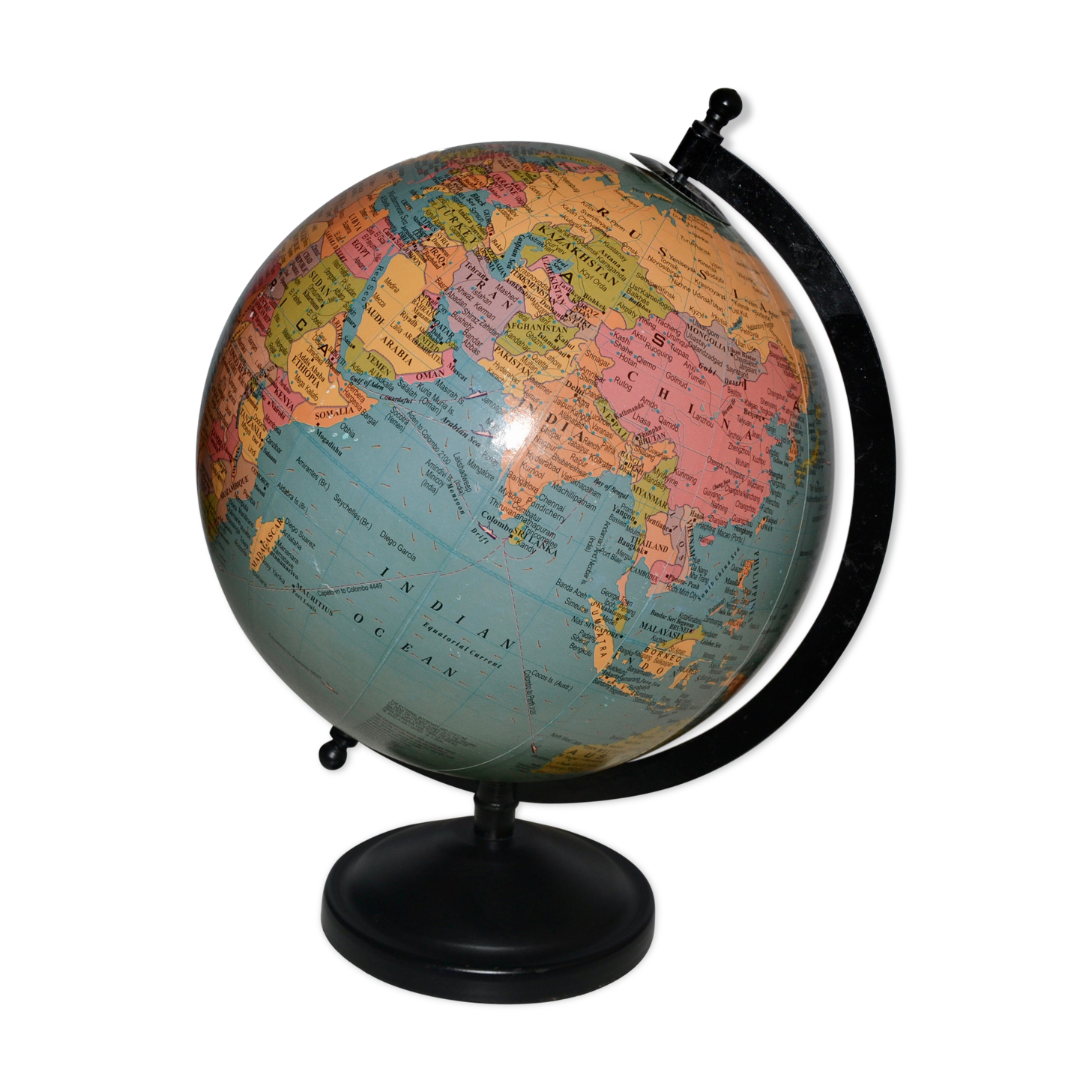Wooden globe