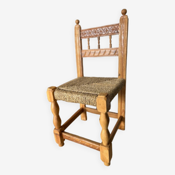 Carved chair early 20th century