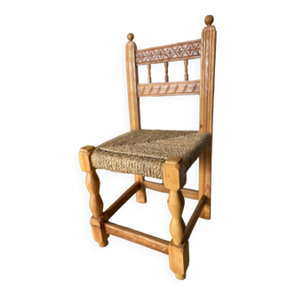 Carved chair early 20th century