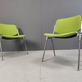Vintage Dsc 106 Side Chairs By Giancarlo Piretti For Castelli, Set Of 4