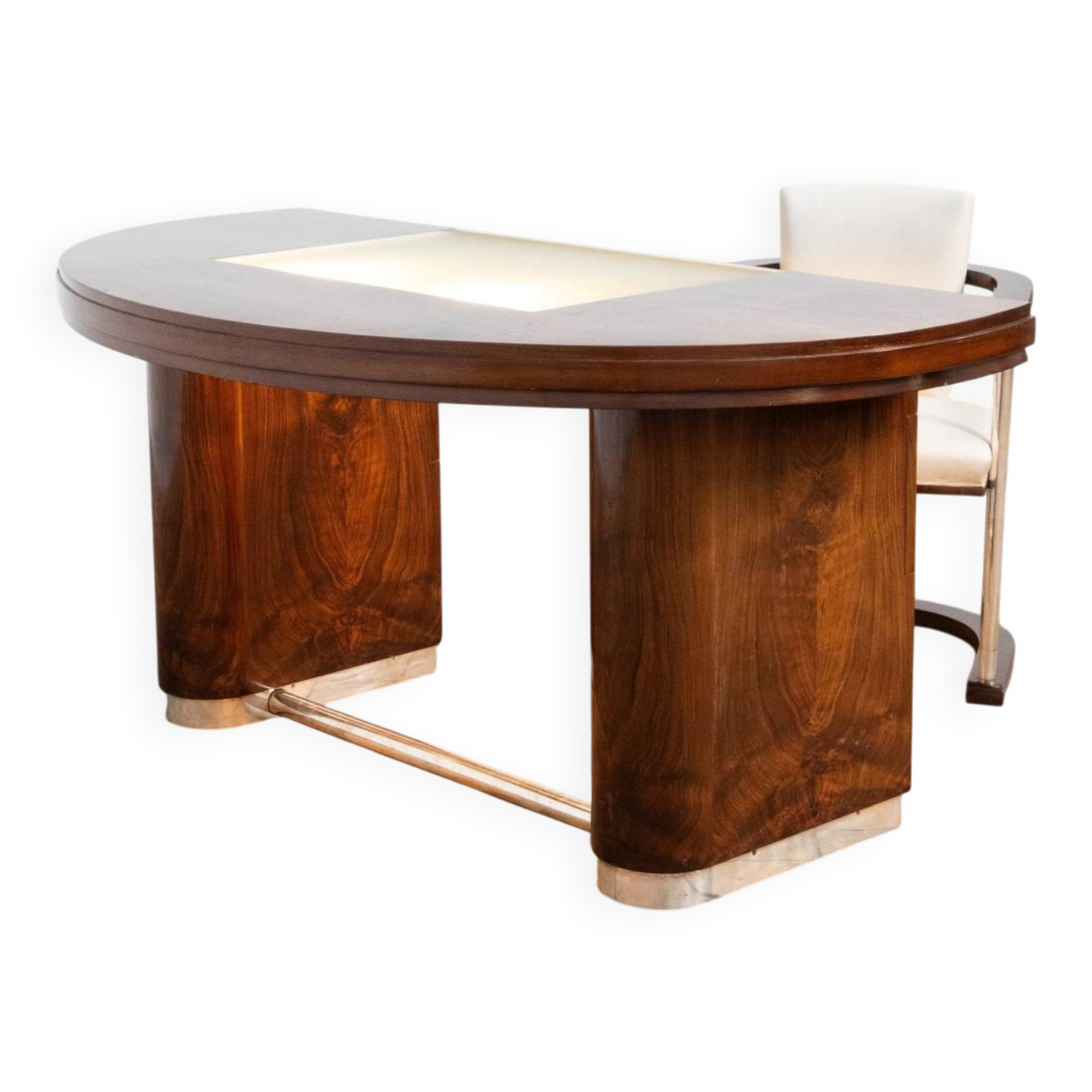 Bureau art déco et son fauteuil – 1950