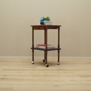 Walnut table, Italian design, 1960s, manufacture: Italy