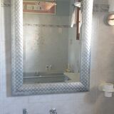 Silver mirror with beveled mirror