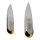 Pair of "ear of corn" wall lights idearte Spain 1980