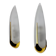 Pair of "ear of corn" wall lights idearte Spain 1980