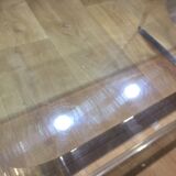 Michel Dumas Plexiglas coffee table circa 1970