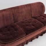 Melchiorre bega 3-seater velvet sofa 1940