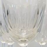 6 Baccarat Crystal Water Glasses, Casino model.