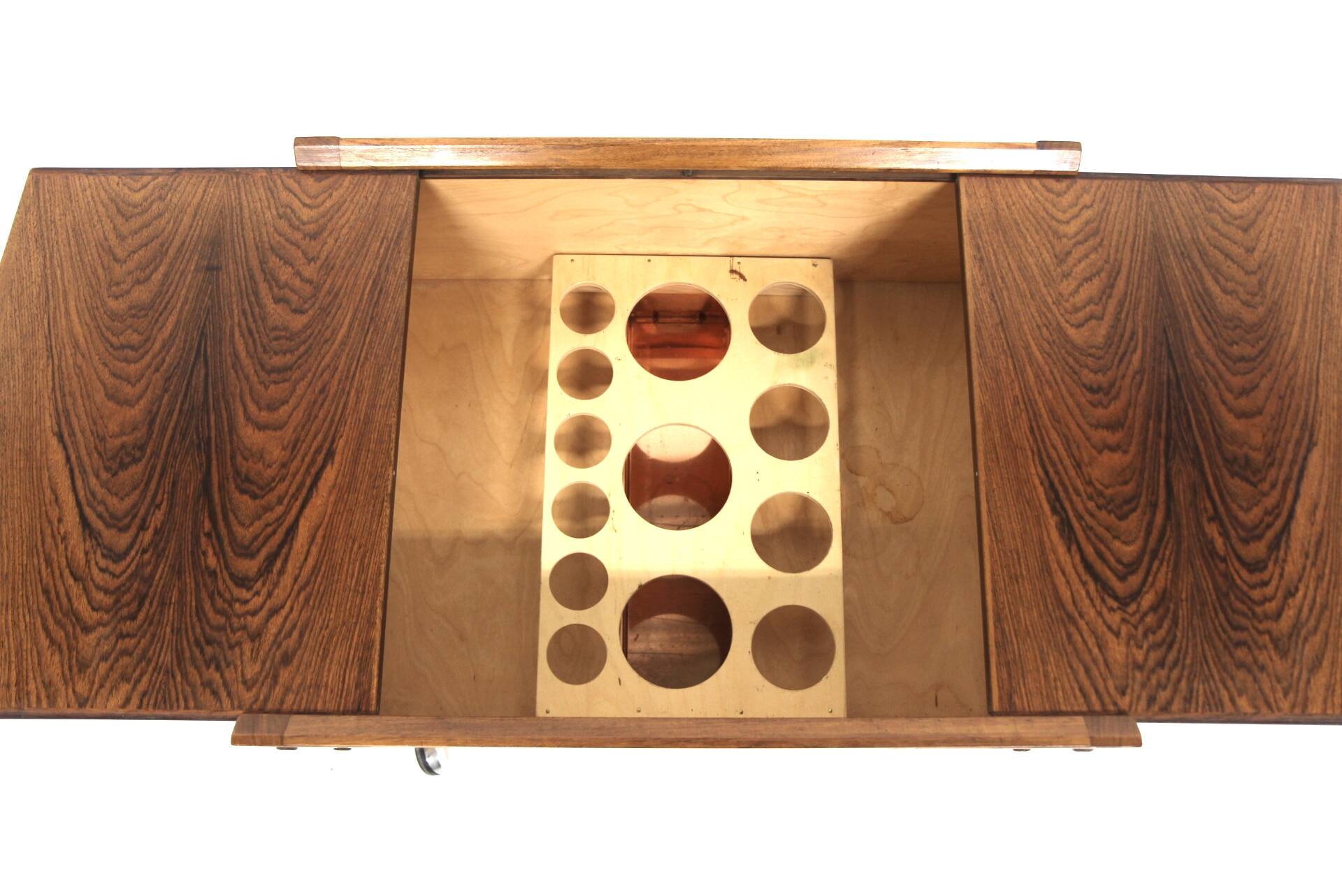 Scandinavian rosewood bar cabinet, Sweden, 1960