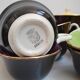 Black 60s coffee service Digoin - Sarreguemines