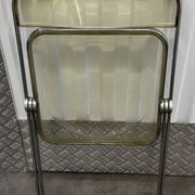 Suite de 3 chaises pliantes Plia par Giancarlo Piretti pour Castelli