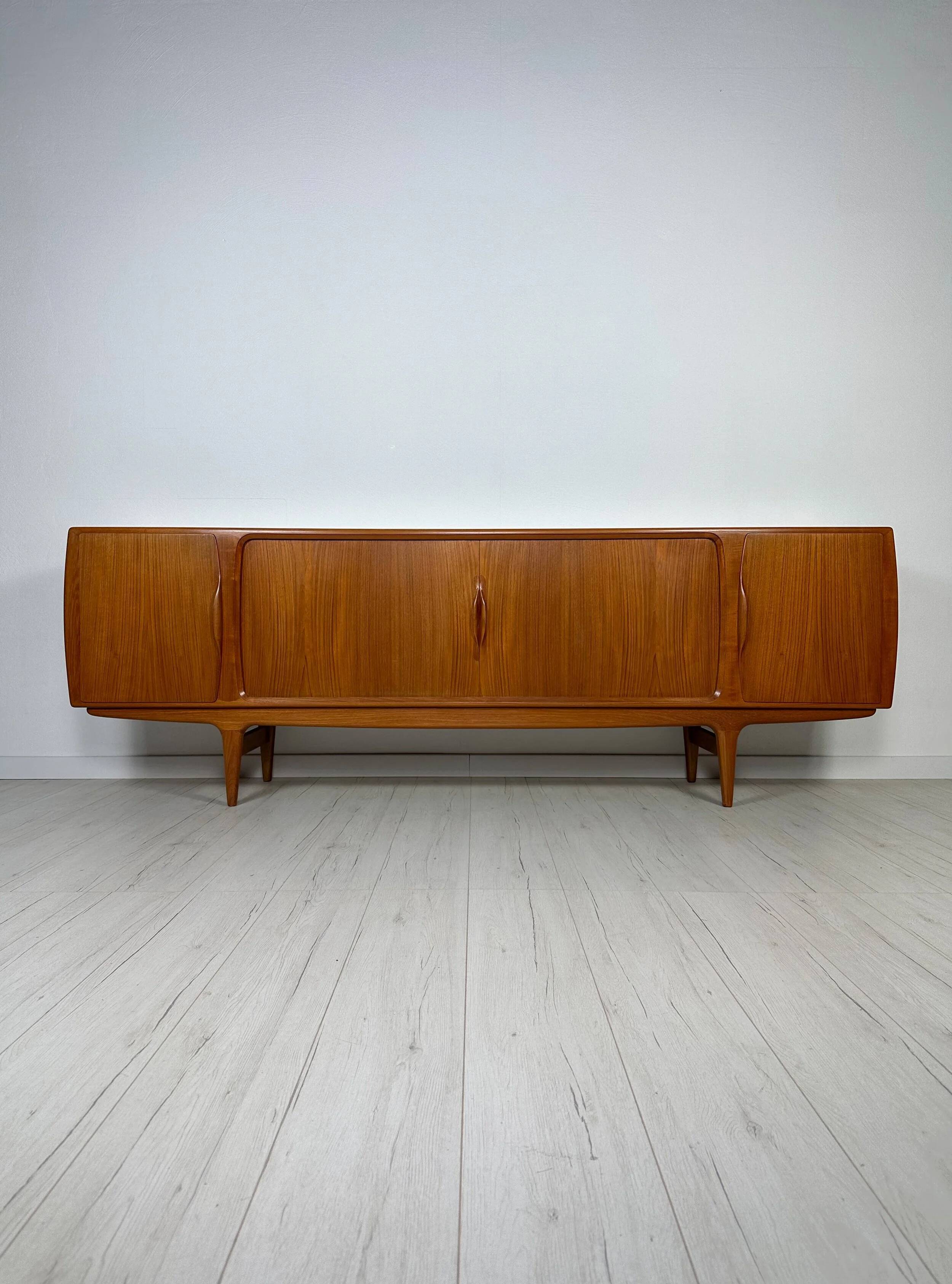 60s vintage Danish teak sideboard 19 by Johannes Andersen for Uldum Møbelfabrik