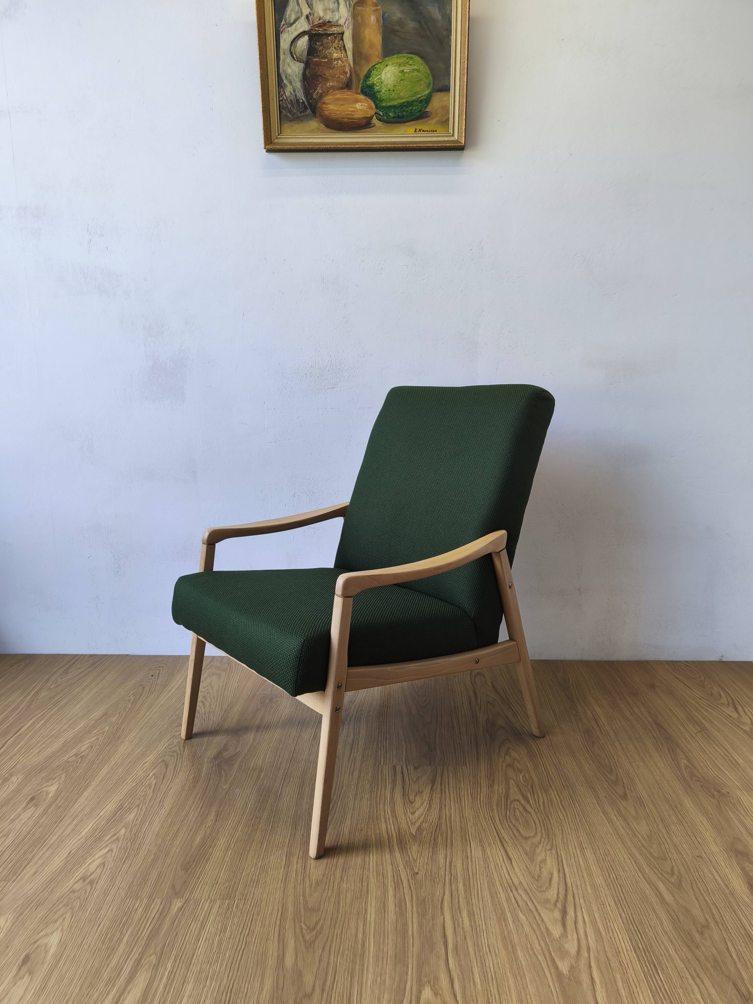 Design armchair Czechoslovakia, 1960s.