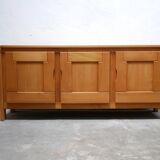 Vintage elm sideboard by Maison Regain editions