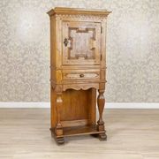Rustic Oak Cabinet, Late 19th Century