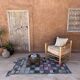 Moroccan Boucherouite Carpet - 112 x 176 cm