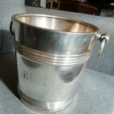 Champagne bucket in silver metal cristofle