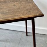 Table d'appoint vintage en chêne