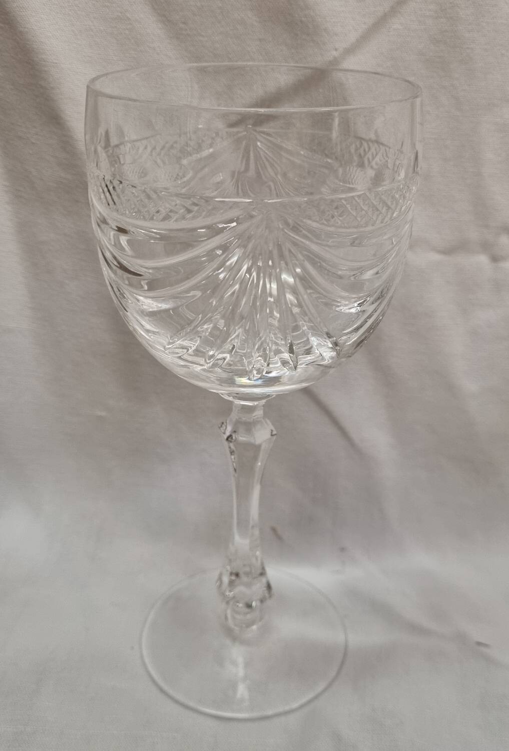 6 St Louis crystal glasses, Gérard model