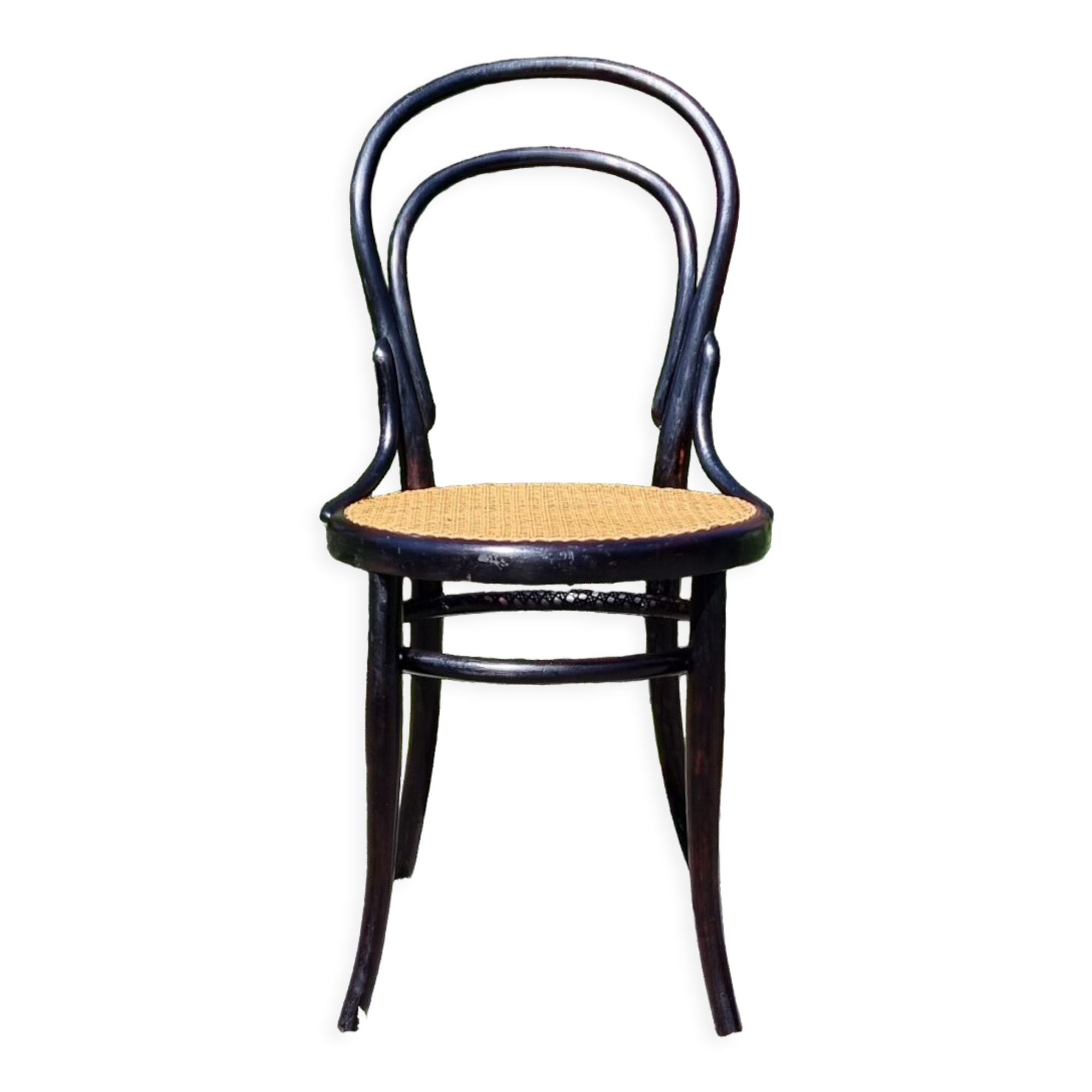 Bistro chair n°14 Veuve Lebrun from 1895 ca
