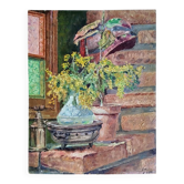 Painting "Mimosa" from 1970