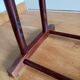 Double-wearing wooden valet for clothing