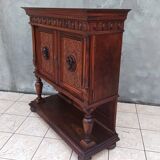 Renaissance walnut credenza