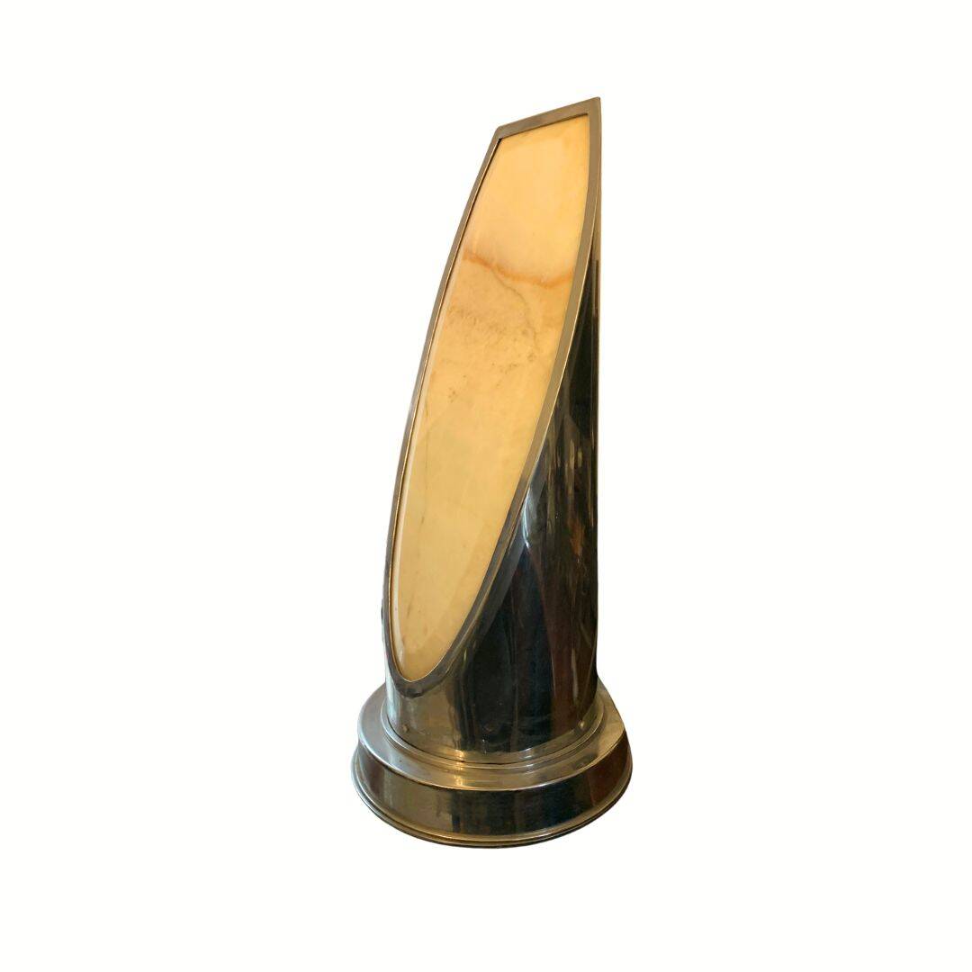 Lampe de table de style Art Déco des années 1970, pièce prototype (1 sur 2)