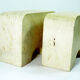 Pair elephant bookends travertine Fratelli Mannelli, 1970s