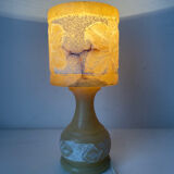 Alabaster floor lamp