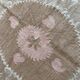 Vintage hand-embroidered tablecloth 130x152 cm