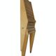 Foldable wooden garden chair from the 70s, Netherlands