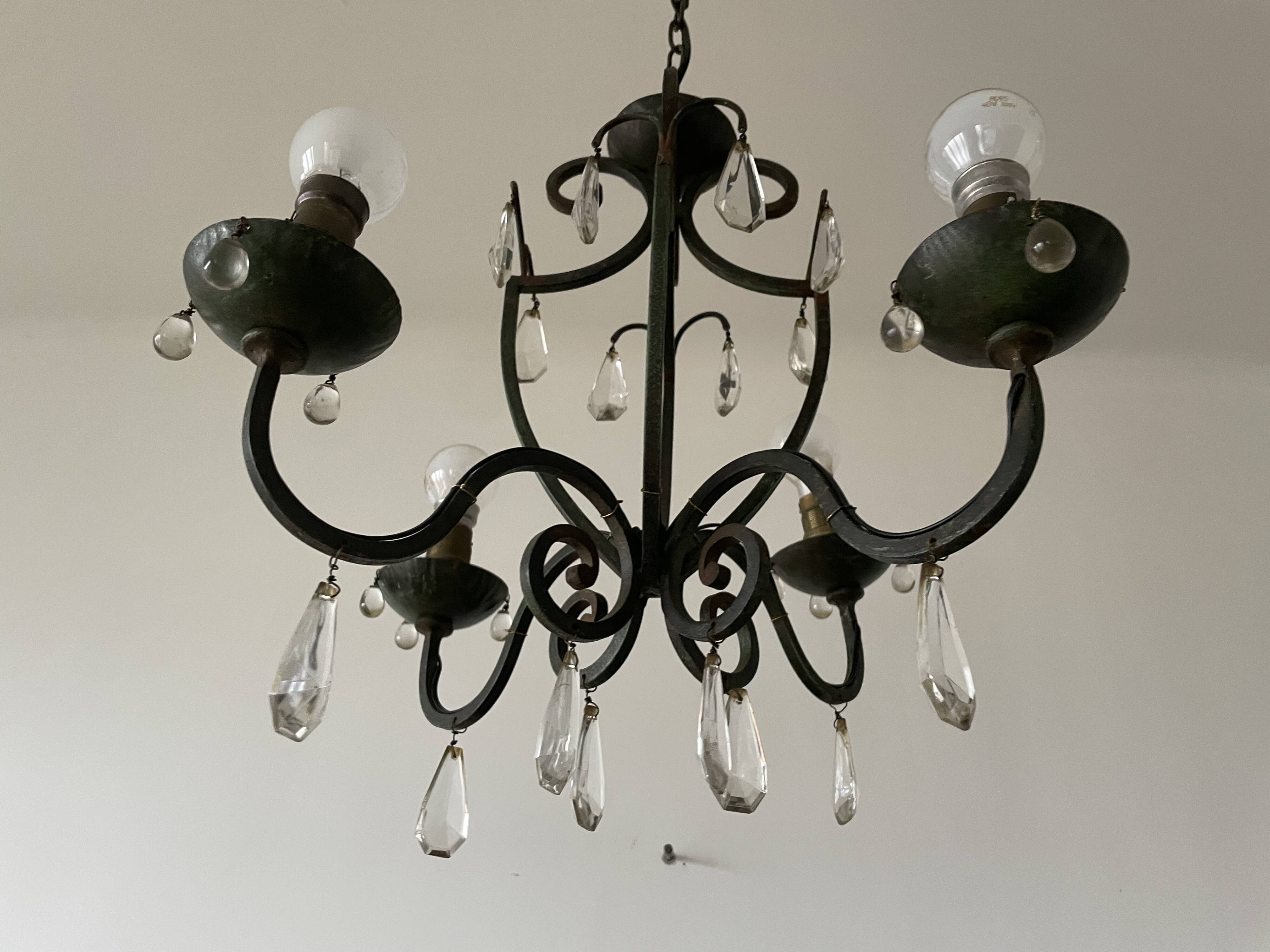 1930s butterfly chandelier