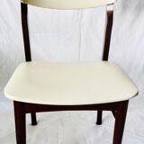 Suite of 6 scandinavian chairs
