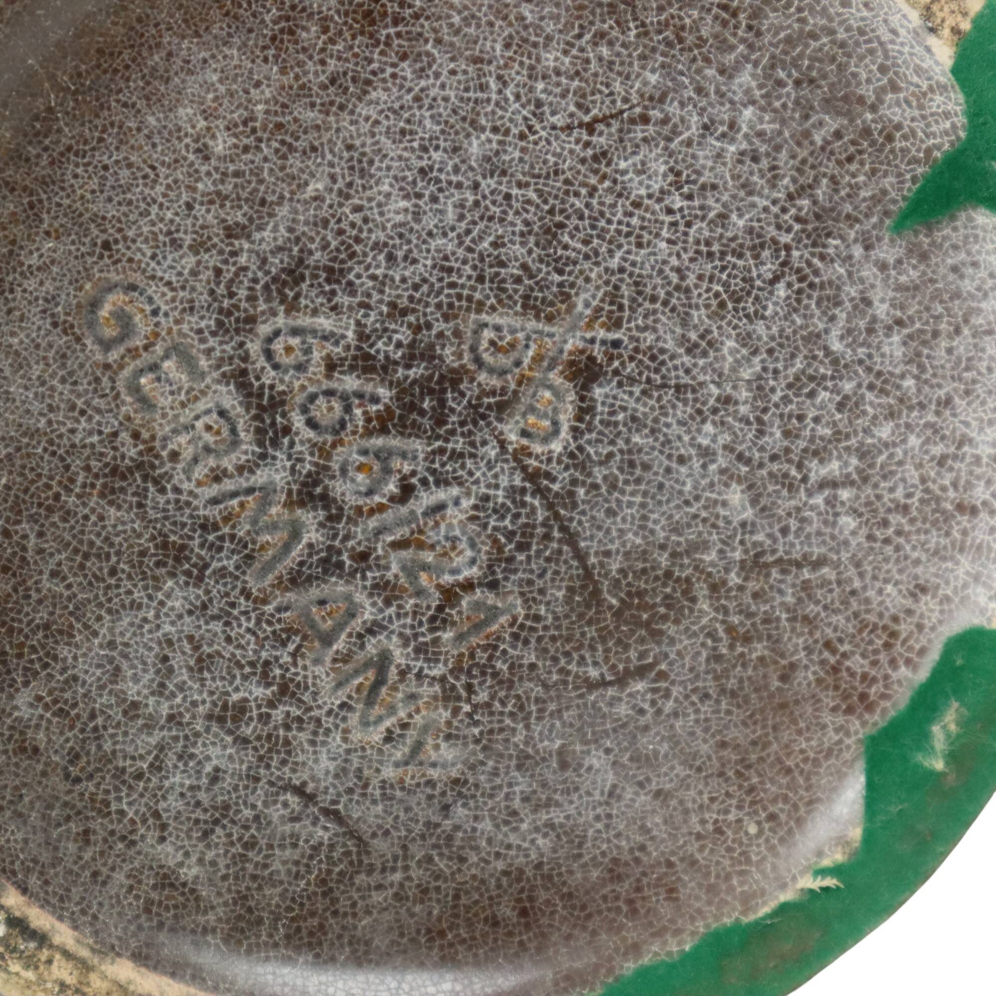 Bolle Fat Lava Vase Purple West Germany Ceramics 666-21