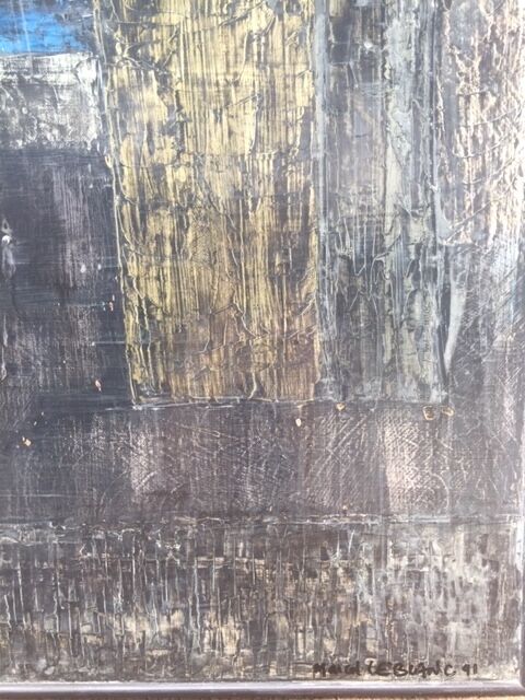 Abstract composition by Marcel Lenoir "City 91"