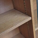 60's glass wall shelf