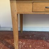 Farm table, 10 drawers