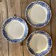 Lot de 3 assiettes plates Badonviller