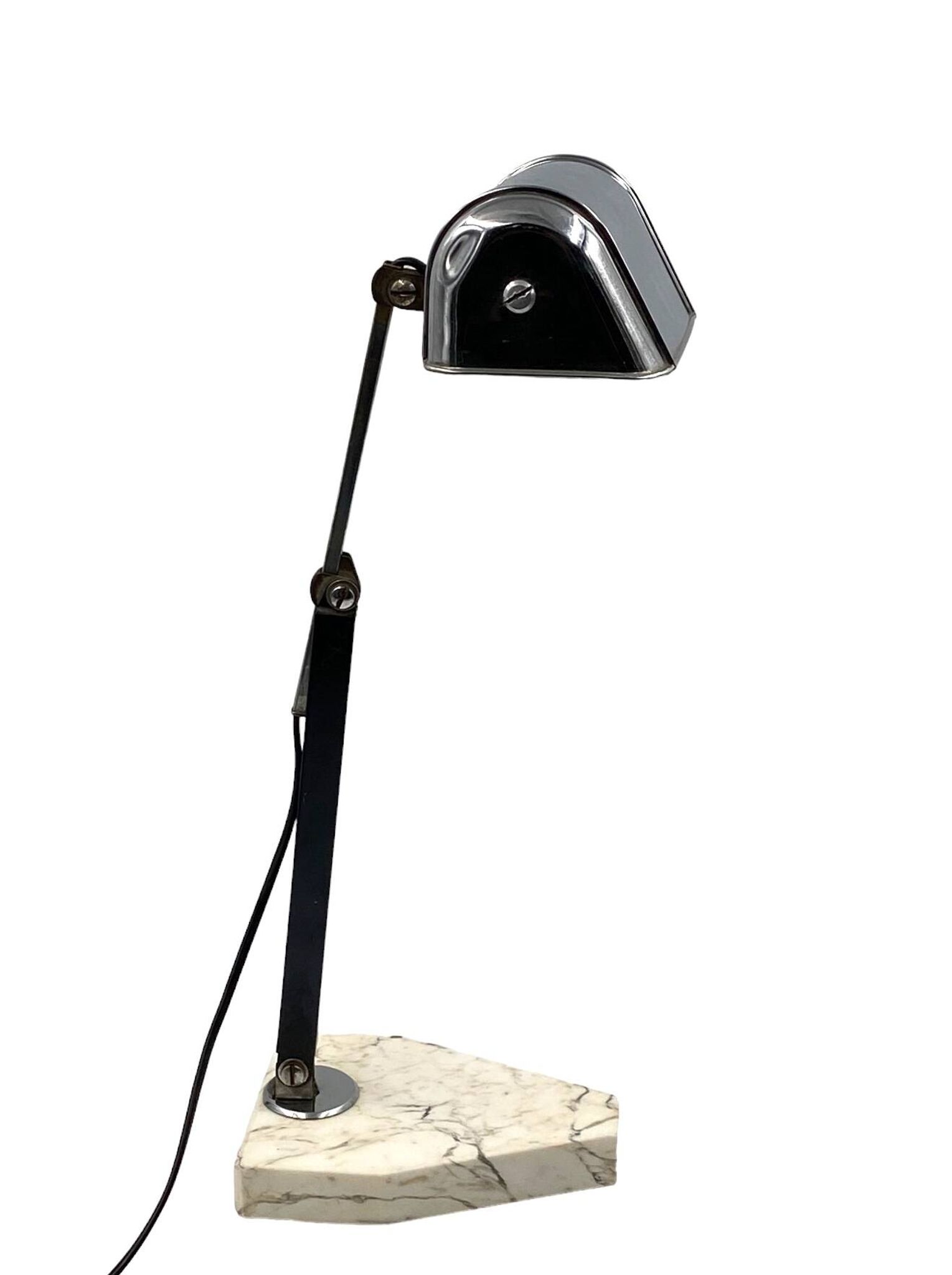 Lampe de bureau Art Déco, Fare France, vers 1930